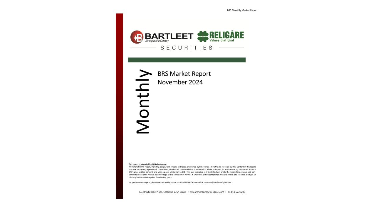 BRS Monthly Market Report - November 2024