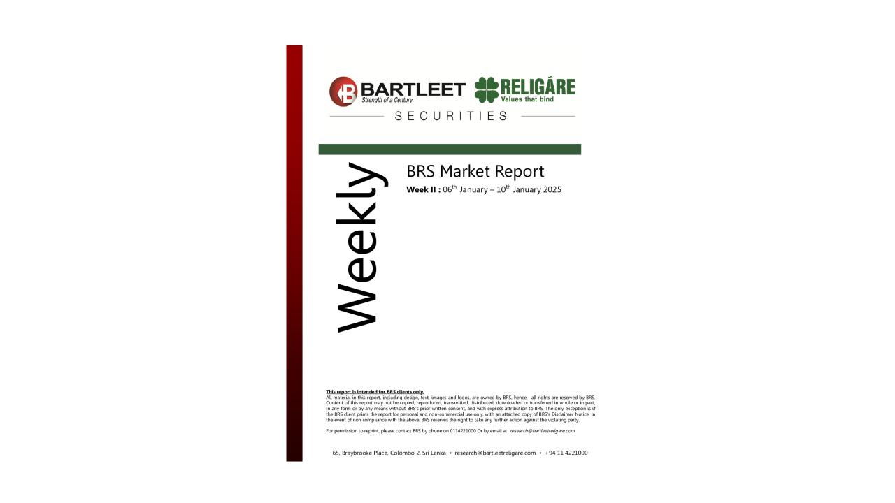 BRS weekly Market Report 10.01.2025