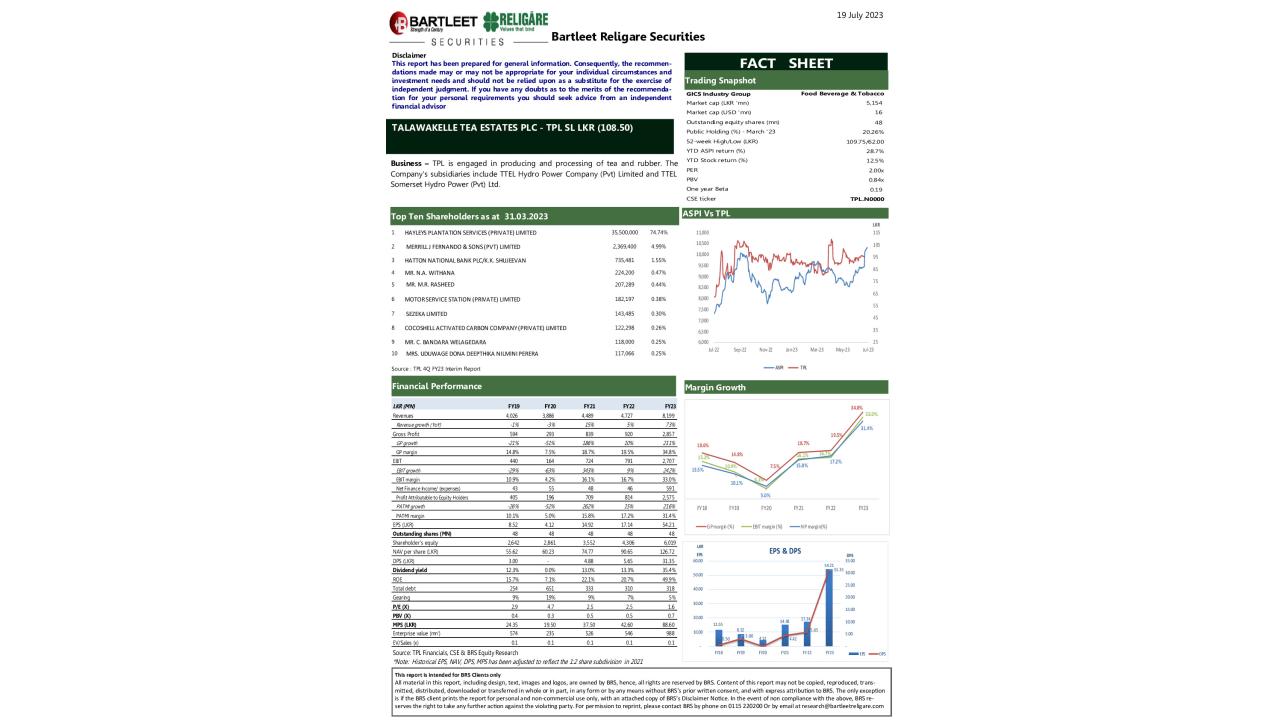 BRS Factsheet - TPL