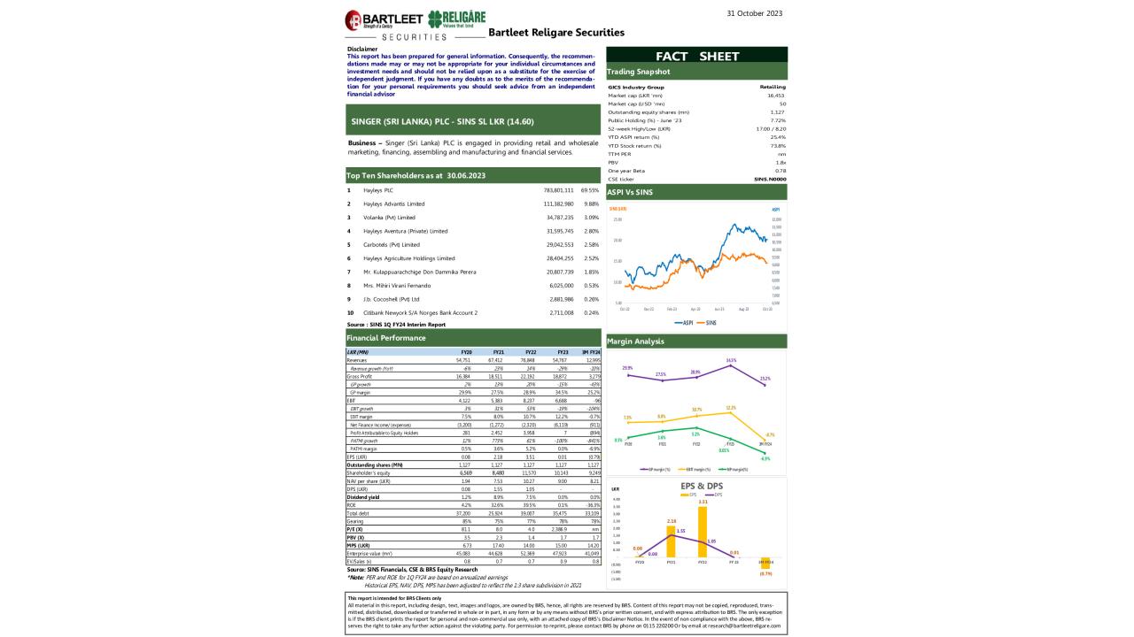 BRS Factsheet - SINS