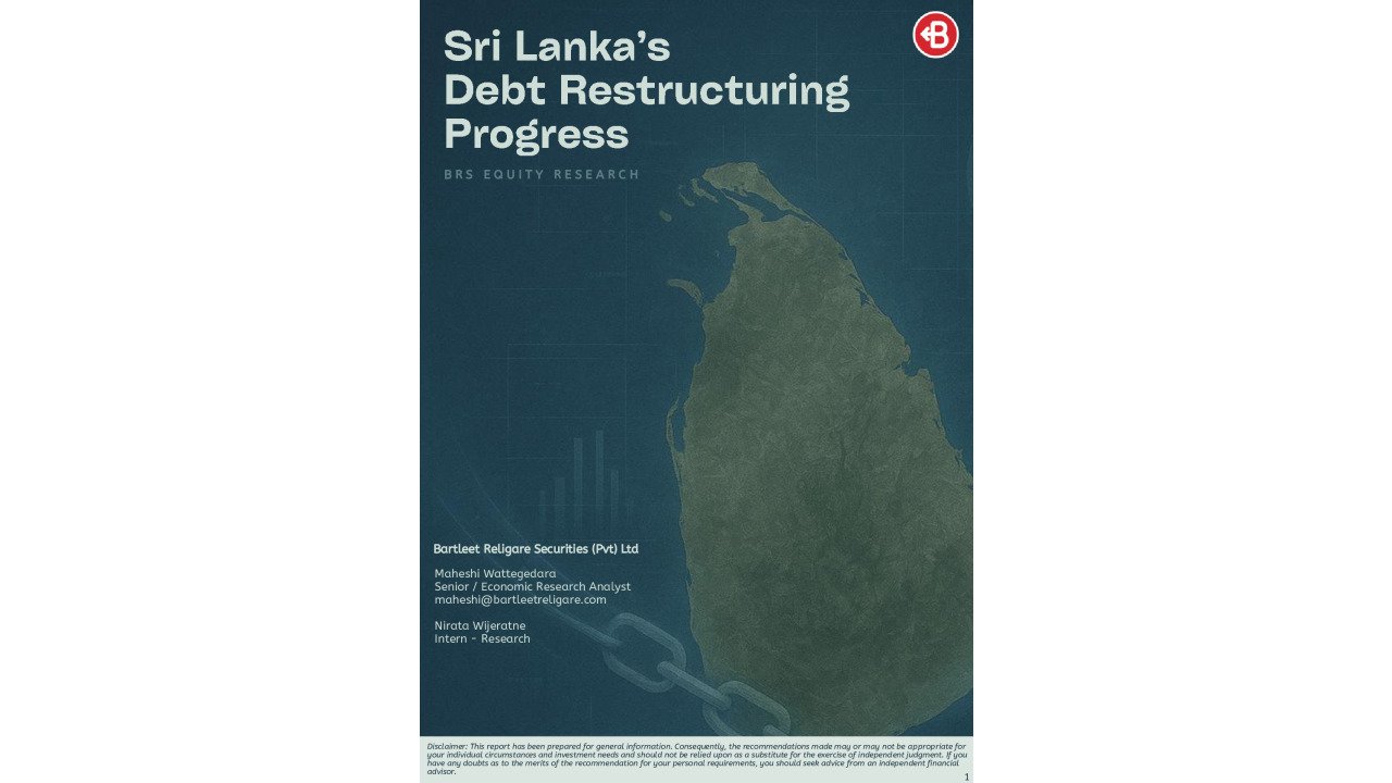 Sri Lanka’s  Debt Restructuring Progress