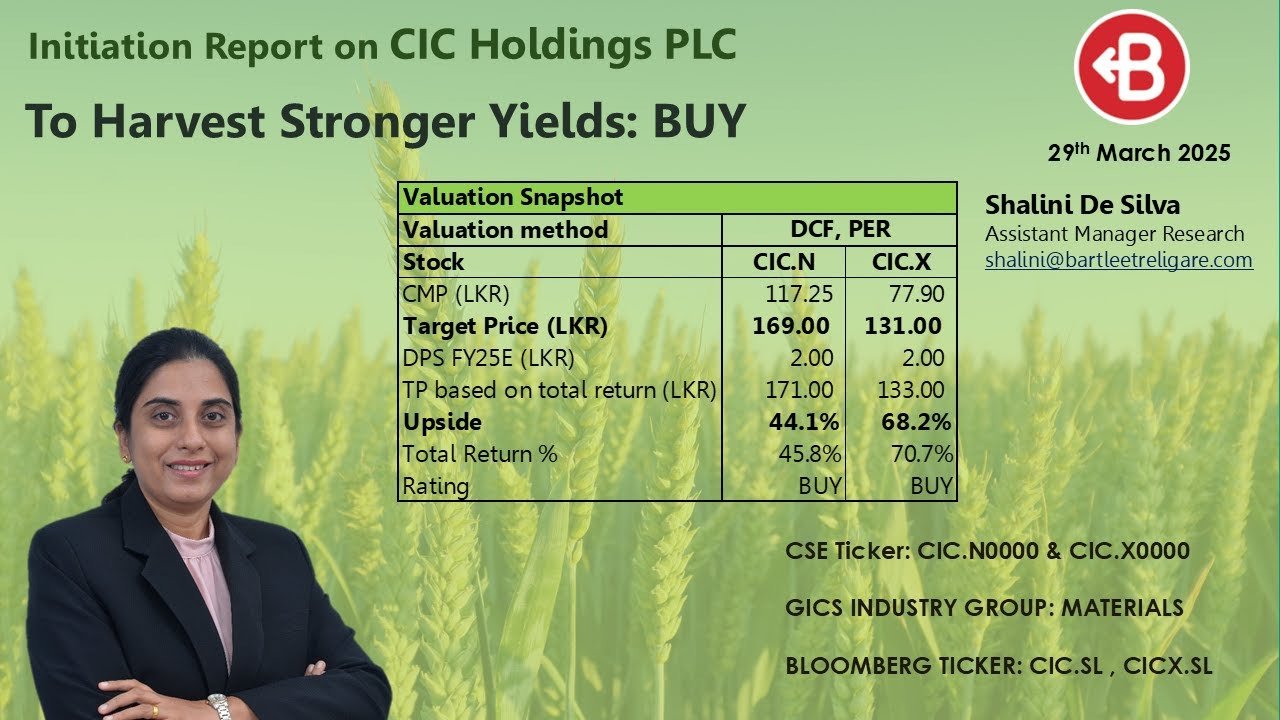 Initiating coverage on CIC