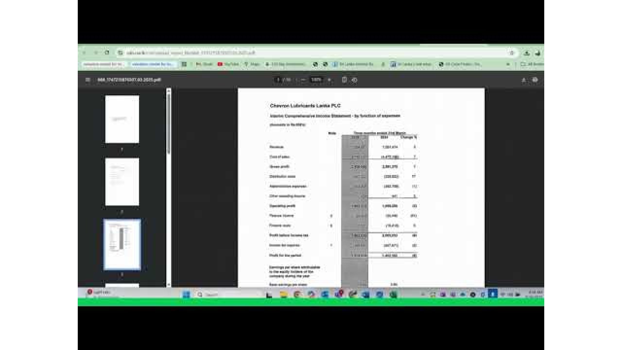 LLUB Quarterly Earning Snippet