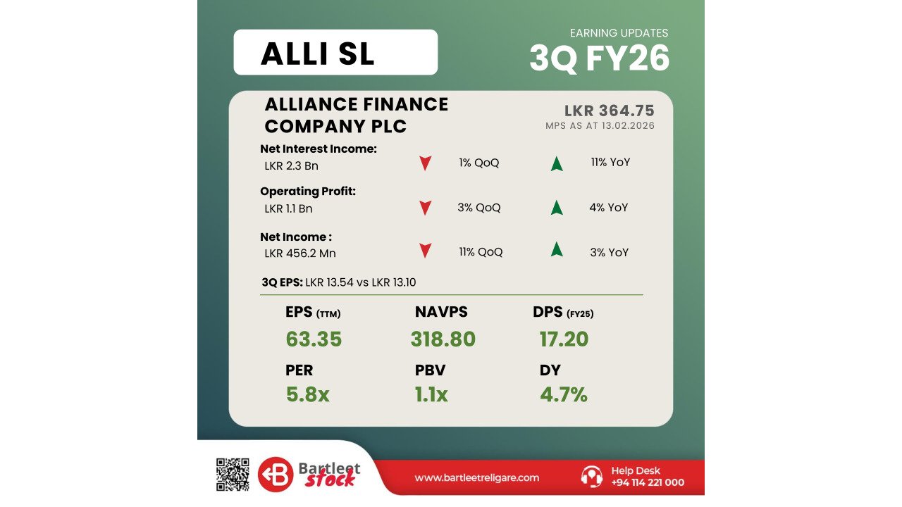ALLI 3Q FY26