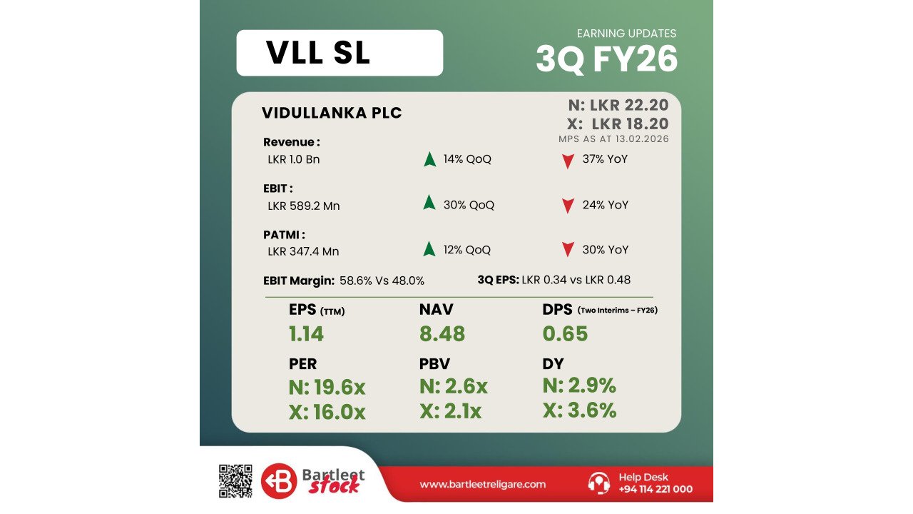 VLL 3Q FY26