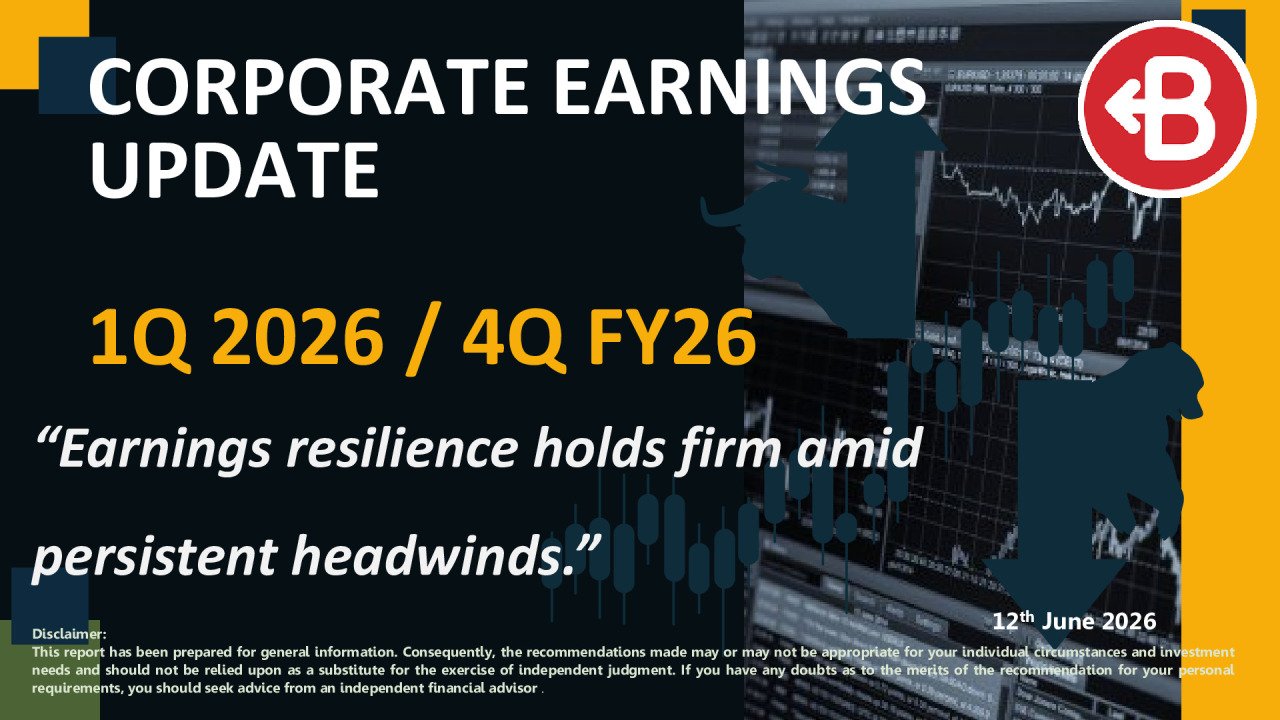 Corporate Earnings Update 1Q 2026 / 4Q FY26