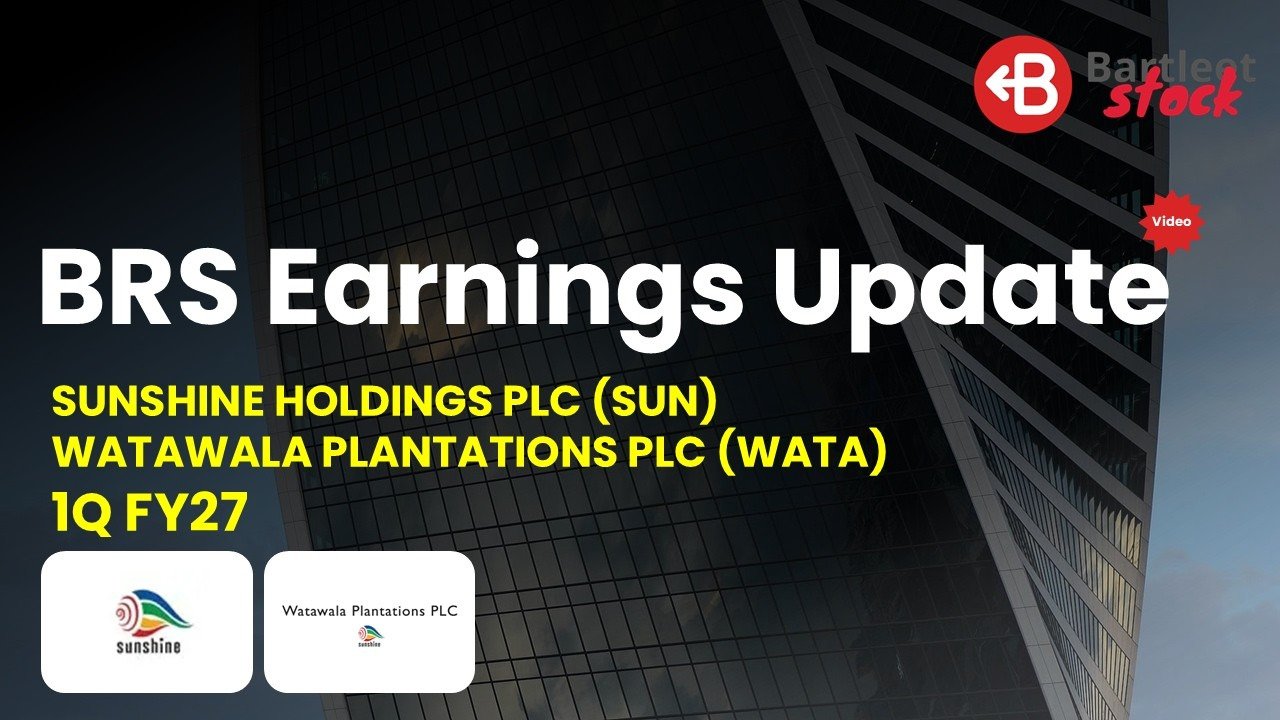 SUN & WATA - 1Q FY27