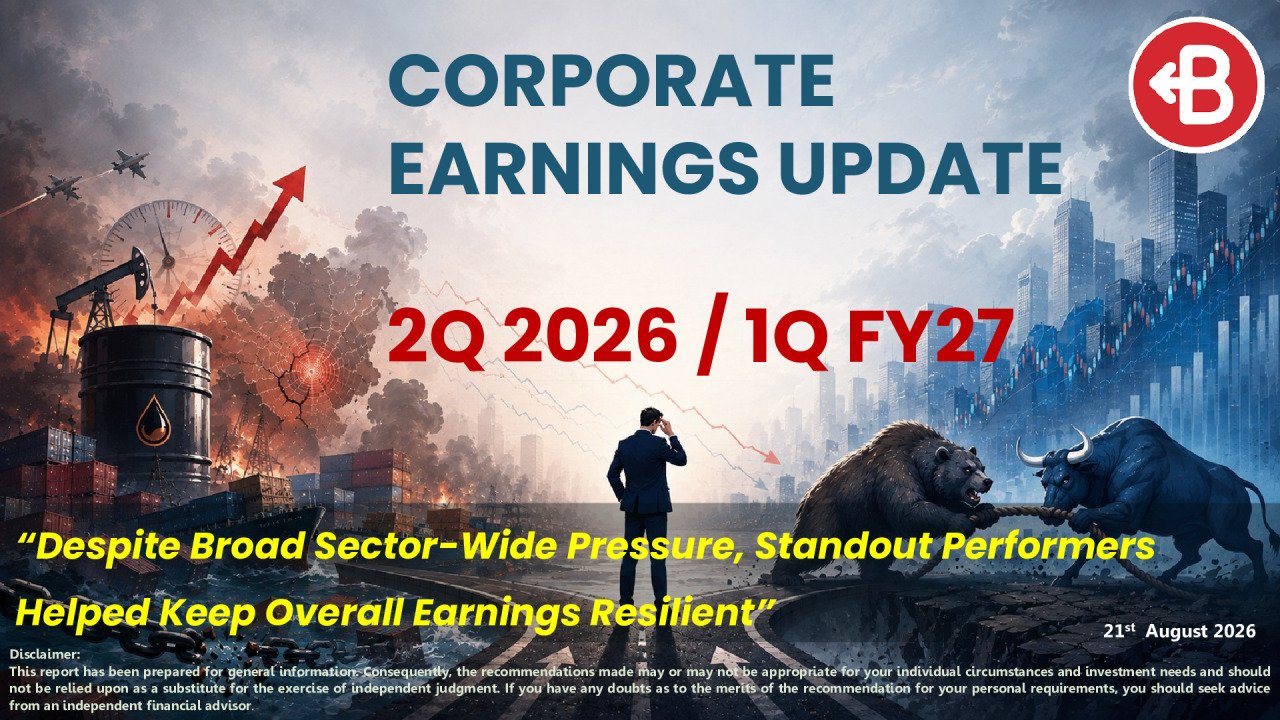 Corporate Earnings Update 2Q 2026 / 1Q FY27