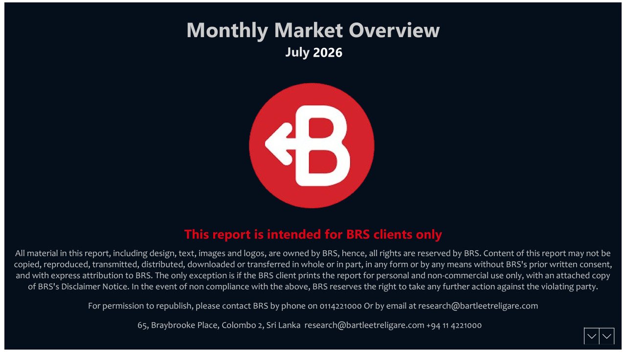 BRS Monthly Market Overview - July 2026