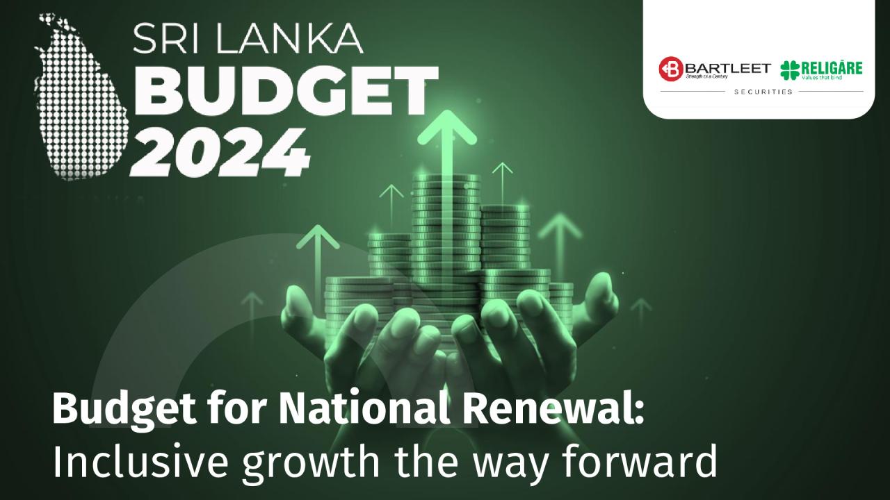 BRS Economic Update - SL Budget 2024