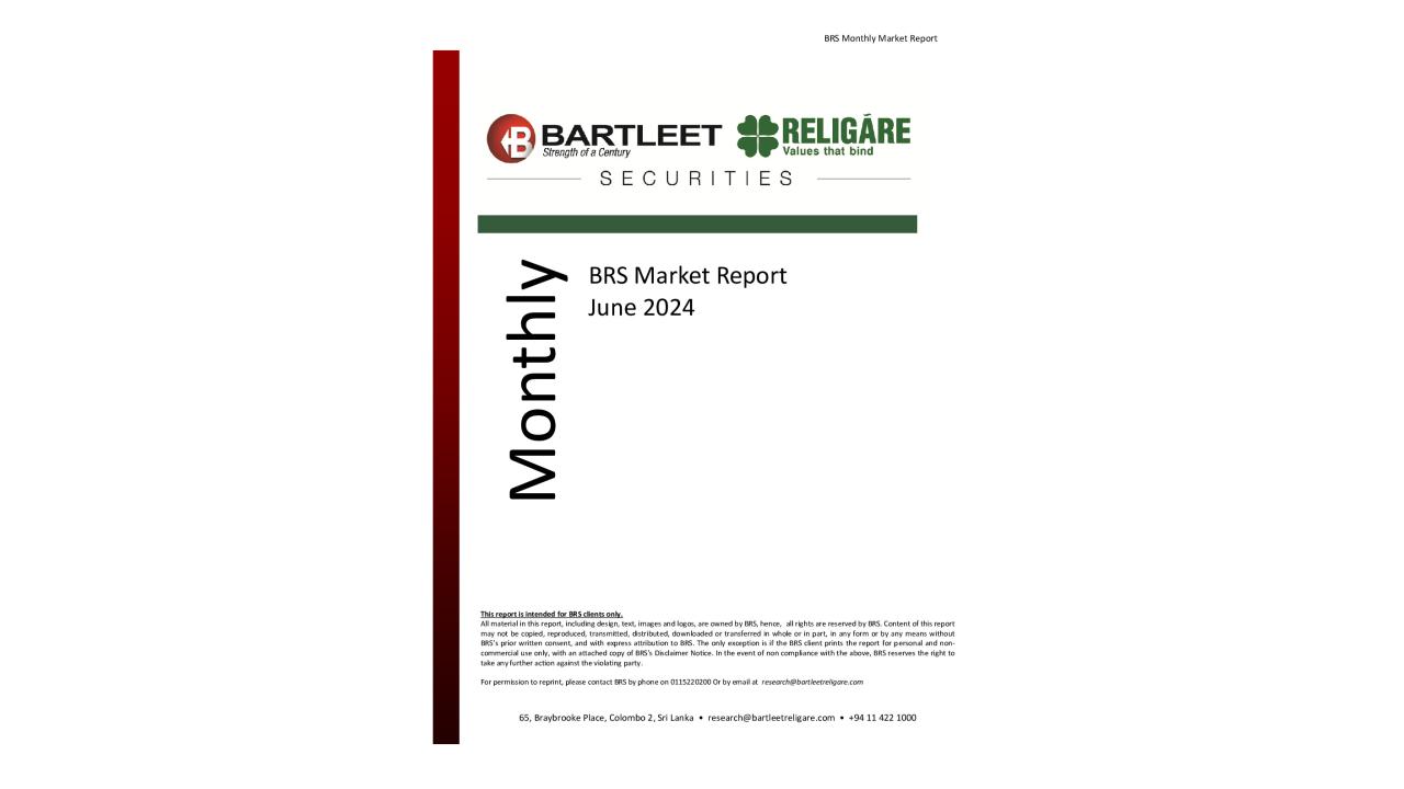 BRS Monthly  Market Report- June 2024