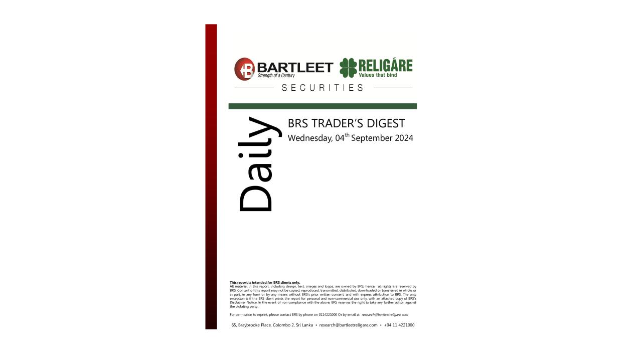 Trader's Daily Digest 04.09.2024