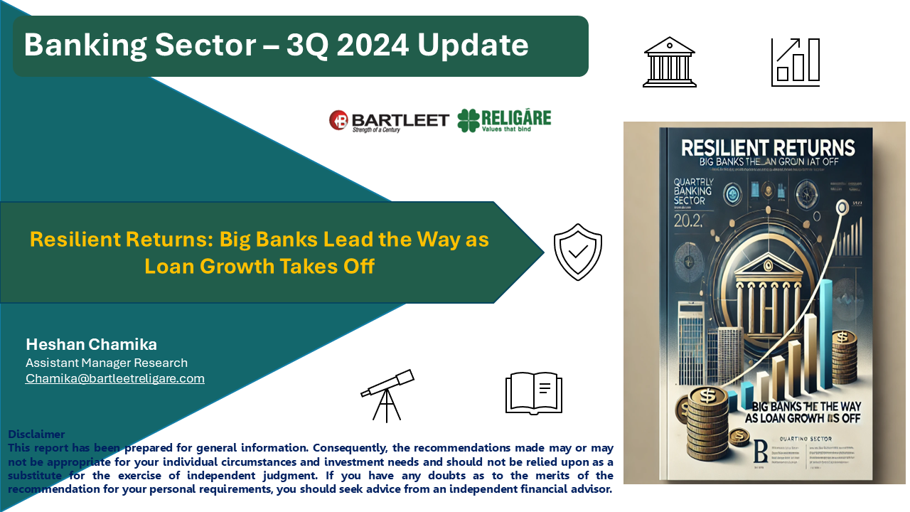 Banking Sector Update 3Q 2024 - Resilient Returns Big Banks Lead the Way as Loan Growth Takes Off